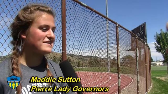 Maddie Sutton of Pierre Lady Govs Girls Varsity Soccer смотреть онлайн