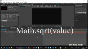 Выражения. Метод Math.sqrt  After Effects