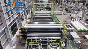 Экструзионная линия для производства геомембран JWELL