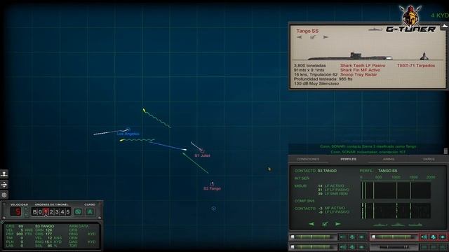 COLD WATERS EN ESPAÑOL: BUSCANDO SUBMARINO DE MISILES SOVIETICO... смотреть онлайн