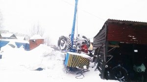 Подьемный кран своими руками!!!