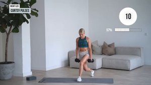 24 MIN FULL BODY KILLER TABATA Workout with weights - No Repeat, Home Workout with TABATA SONGS
