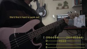 Beabadoobee - Perfect Pair ( Bass Cover With Tabs And Lyrics )