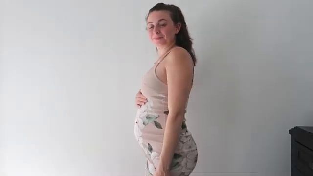 BABY BUMP PREGNANCY TRANSFORMATION ✨ 12 - 32 WEEKS смотреть онлайн