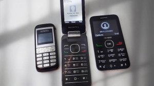 Alcatel One Touch E101 & 2010D & 2004C Incoming calls & Retro Ringtones &outgoing calls call on hol