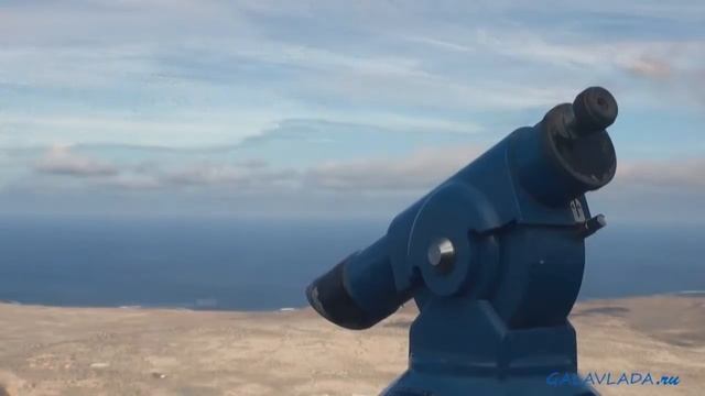 Испания, Лансароте, Мирадор дель Рио, Канарские острова. Mirador del Rio, Lanzarote, Canary Islands.