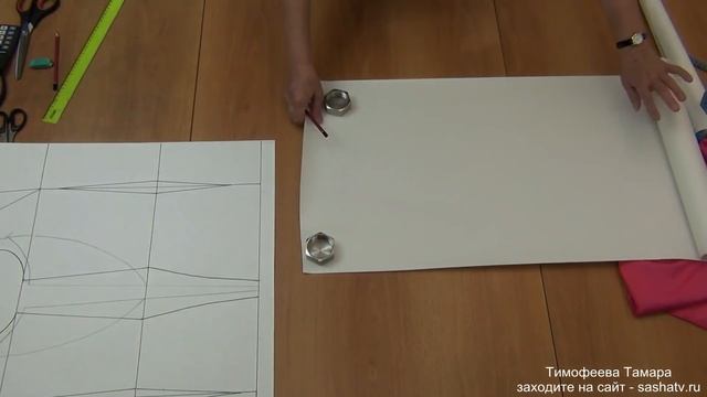 блузка с воланами в рельефах - построение выкройки -  уроки кройки и шитья для начинающих - 1 часть