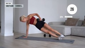 20 MIN TONED UPPER BODY Workout - with Weights - Feel the Burn! Home Workout + Dumbbells