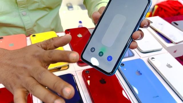 Iphone xr second hand, wholesale price, Kolkata market #iphone cheap price 🤩open box mobile 100% ok