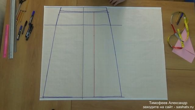 ШИКАРНАЯ ЮБКА "ПО КОСОЙ" С АСИММЕТРИЧНЫМ КЛИНОМ, СОЗДАЁМ ВЫКРОЙКУ СВОИМИ РУКАМИ, Тимофеев Александр
