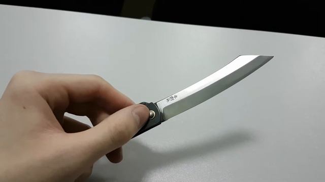 Японский нож Хигоноками (про фиксацию и как открывать) смотреть онлайн