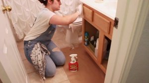DIY WHITE CABINETS | EASY & CHEAP BATHROOM MAKEOVER
