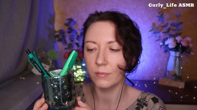 АСМР ЗЕЛЁНЫЕ ТРИГГЕРЫ / ТАППИНГ / СКРЕТЧИНГ | ASMR GREEN TRIGGERS / TAPPING and SCRATCHING
