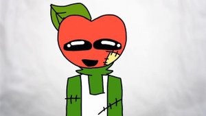 Psycho Teddy meme (Andys Apple Farm)