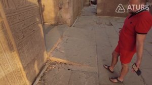 Загадки Египта_ Откуда пропилы на древних гранитных блоках Храма в Ком Омбо.