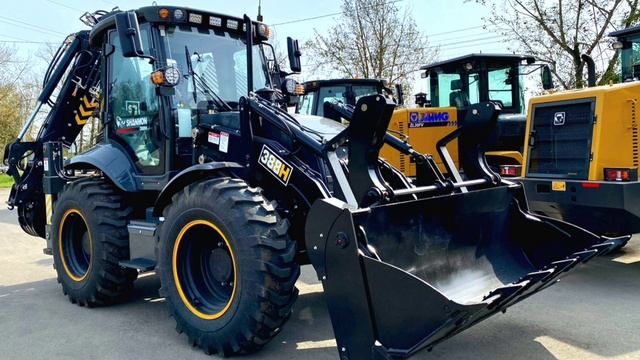 ЭКСКАВАТОР-ПОГРУЗЧИК ШАНМОН ЧЁРНАЯ ВЕРСИЯ смотреть онлайн