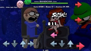 Disability FNF Bambi (FNF Gamaverse Dave and Bambi GOLDEN APPLE Edition [CHART Character DISRUPTION
