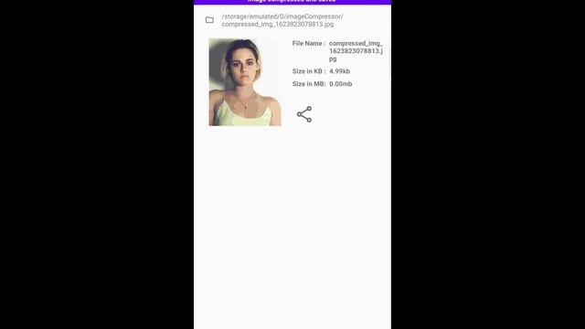 Image Compressor Lite | Size in kB &mb | Tamil Review of Android Application