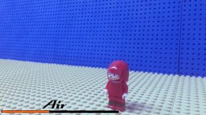 Knuckles drowns (Lego Sonic stop motion)