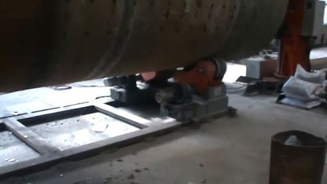 изготовление шаровой мельницы, изготовление бандажа мельницы