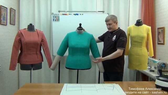 ПЫШНАЯ ФИГУРА + ДРАПИРОВКА = ОЧАРОВАТЕЛЬНАЯ БЛУЗКА моделирование базовой выкройки|Тимофеев Александр