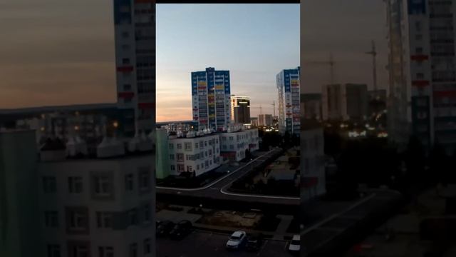 Встречаю рассвет на лоджии (За́сечное, Пенза).mp4