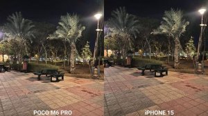 Poco M6 Pro 5G Vs iPhone 15 Camera Test Comparison