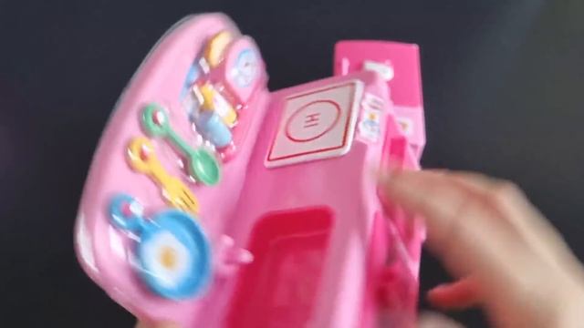 6 minutes satisfying with Unboxing Hello kitty mini kitchen Japan ASMR(no music no talking)