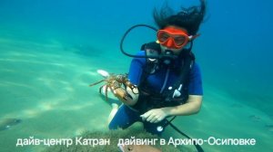 ознакомительные погружения с аквалангом с дайв-центром Катран, в Архипо-Осиповке.mp4
