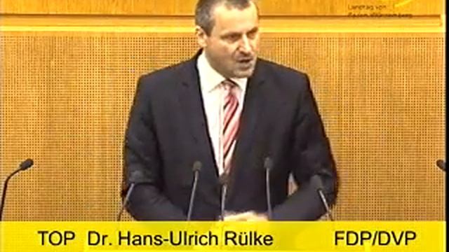 Rede von Dr. Hans-Ulrich Rülke im Landtag Baden-Württemberg смотреть онлайн