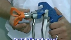 Mark V установка сопла. www.graco-belarus.by