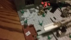 Lego WW2 MOC Battle for Berlin, German train Depot