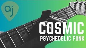 Cosmic Psychedelic Funk Jam Track Guitar Backing Track (E Dorian 76 BPM)
