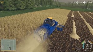 Убрали пшеницу и начали тюковать солому 🚜 ФС 19 🚜 FS 19 прохождение ч8 🚜 Ничейная земля