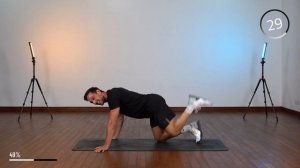 20 Min Legs And Abs Workout (At Home, No Equipment)