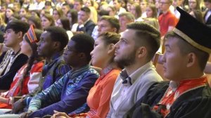 Посвящение в первокурсники студентов Юридического института РУДН