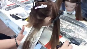 БАЛАЯЖ С МЕЛИРОВАНИЕМ и НАЧЕСОМ _ СИЯЮЩИЙ ЦВЕТ ВОЛОС _ BALAYAGE BIONDO #балаяж #balayage