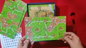 Каркассон: Юбилейное издание - Распаковка (Carcassonne 20th  Anniversary Edition)