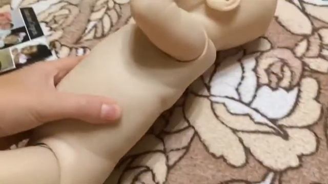 Распаковка молда реборн с полным виниловым телом от LLE смотреть онлайн