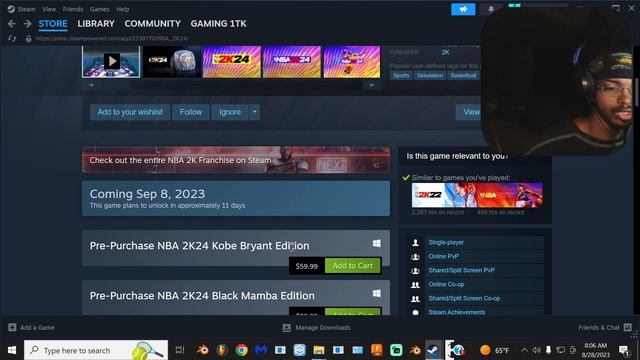 I Think 2K Might Be Done… (NBA 2K24 PC) смотреть онлайн