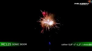 Салют с веером SONIC BOOM MC125 MAXSEM