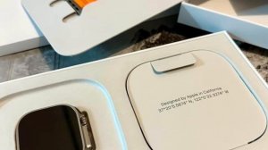 APPLE Watch Ultra Orange Alpine Loop-  A closer and detailed look