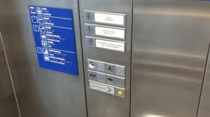 Nice ThyssenKrupp Evolution Full-Glass elevators - Vnukovo International Airport (VKO), Moscow, RU