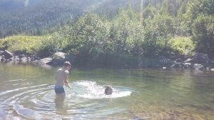 Поход на озеро Соболиное и водопад Грохотун в 2018 г.