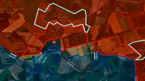 Карта боевых действий в Курской области. Разгром противника в Глушковском районе