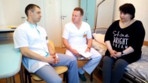 Перед операцией продольная резекция желудка у Гладышева Дмитрия Владимировича,пациенке Сахно Марии