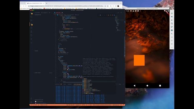 Flutter | Gradient Blur Effect UI-UX Design