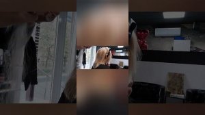 Разбор наращивания волос. Расстановка капсул. Пористый блонд.