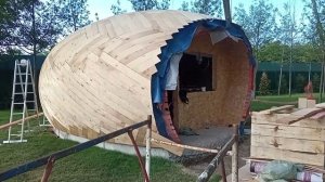 Арочный дом купольной формы