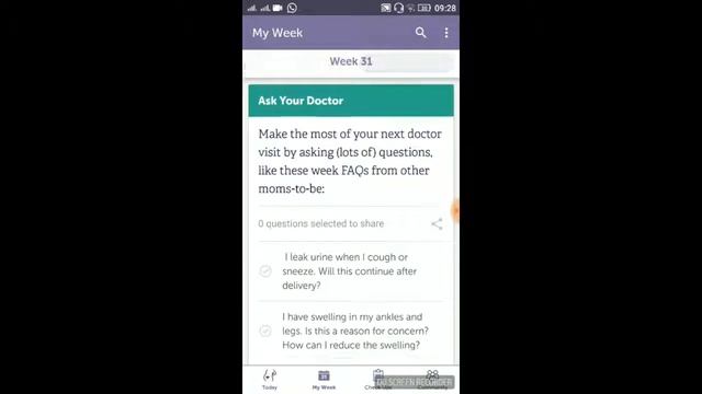Explicación de la  APP Pregnancy & Baby Tracker. Grupo 7.